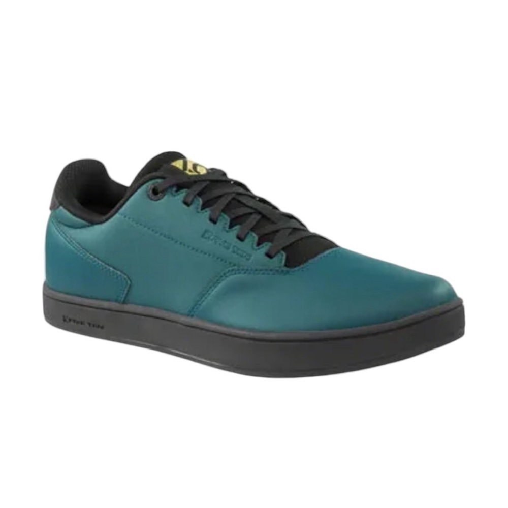 Five Ten District Men's Clipless Shoe: Utility Green 6.5